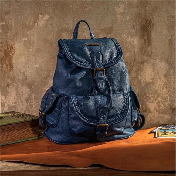 Casual Daypack for Travel Work Blue